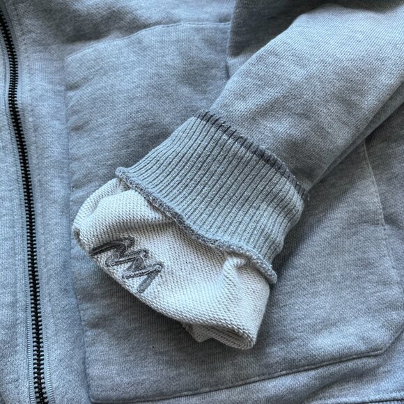WV Project Grey Unisex Zip Up Hoodie - Picture 5 of 5